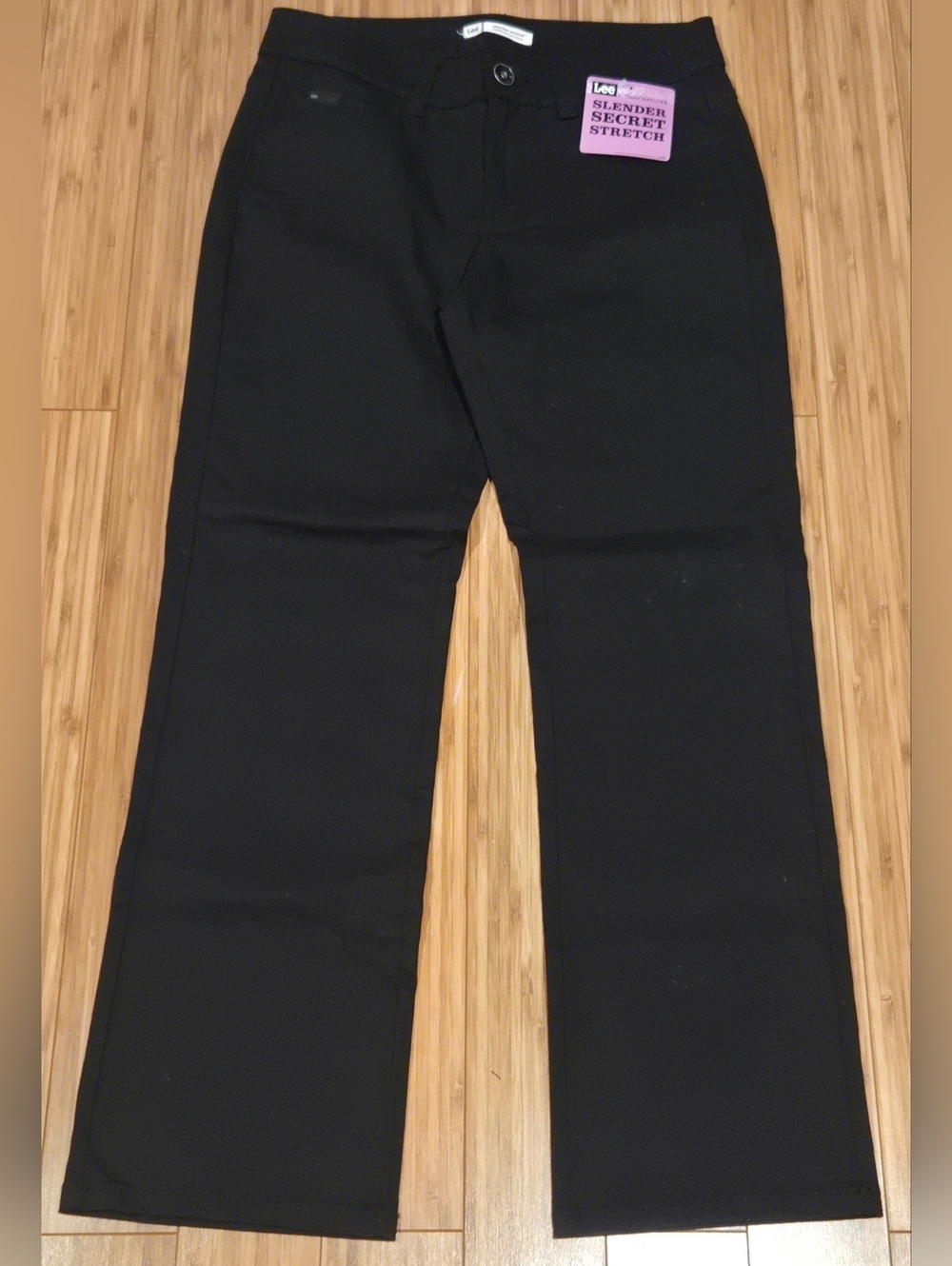 NWT Lee Black Slim Stretch Jeans